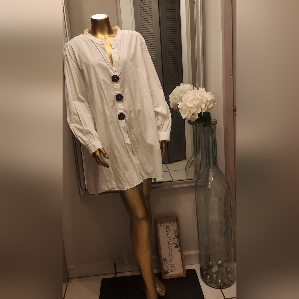 ZARA BASIC WHITE SIZE XXL